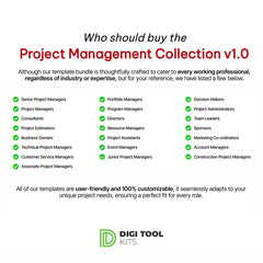 Over 3,500 Project Management Templates | Lifetime Access | One-time payment
